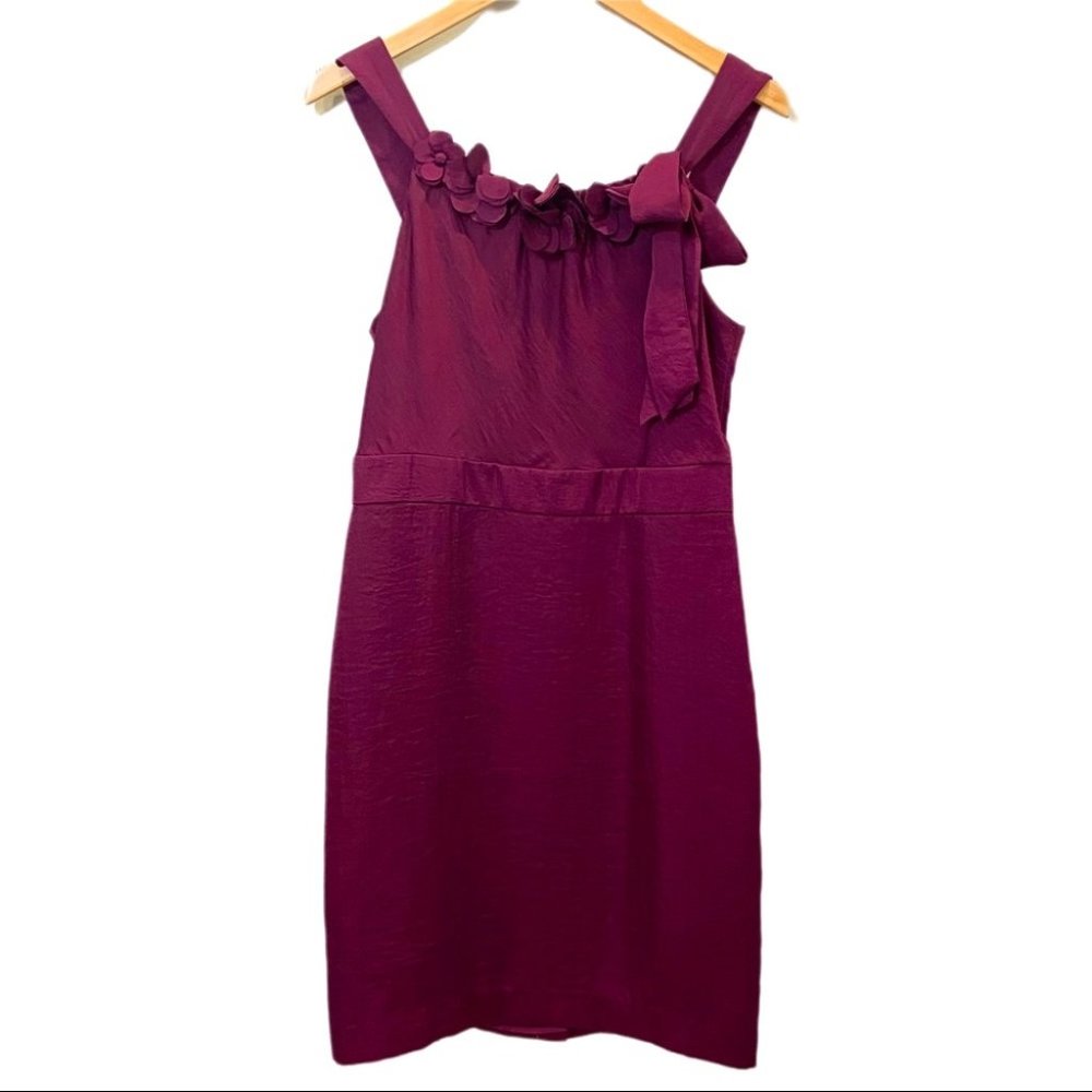 Ann Taylor LOFT Flower Detail Dress Barbie